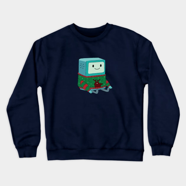 BMO Adventure Time Crewneck Sweatshirt by ahstud 